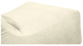 Puof a sacco marrone con rivestimento in bouclé Lounge 100 – SLOWDOWN