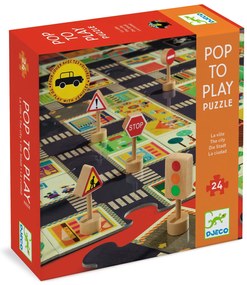 Puzzle - trasporto su strada - 24 pezzi