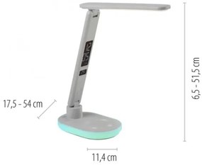 JUST LIGHT. 11018-16 - Lampada da tavolo dimmerabile LED RGBW TINA LED/4W/230V