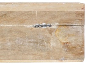 Scatola Decorativa 26,6 x 11 x 8,5 cm Legno di mango (2 Unità)