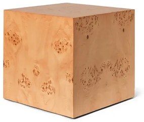 Burl Cube Tavolino Natural - Ferm Living