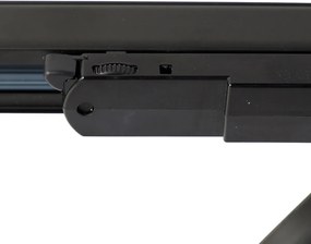 Sistema a binario nero con LED dimmerabile 3 luci 3 fasi a sinistra - Ruler 38