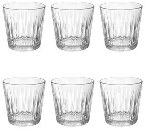 Set 6 bicchieri cocktail in vetro 300 ml Pasabahce Luzia