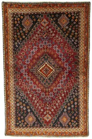 Shiraz Tappeto persiano 190 x 120 Rosso (Iran) Annodato A Mano