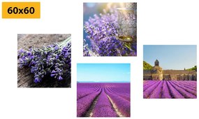 Set di quadri – Bella lavanda