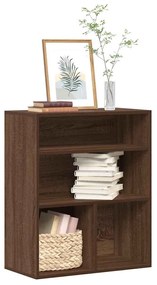 Libreria Rovere Marrone 60x30x71,5 Cm İn Legno Multistrato /