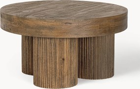 Tavolino rotondo in legno di mango Dacca