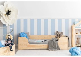 Letto per bambini in legno di pino Pepe Dan, 90 x 200 cm - Adeko