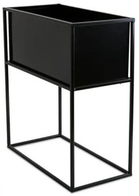 Portafiori 50x44 cm nero