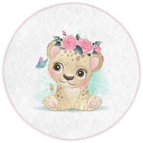 Tappeto bianco per bambini ø 120 cm Comfort - Mila Home