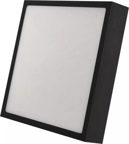 Nero opaco Plafoniera LED 22,5x22,5 cm Nexxo - EMOS