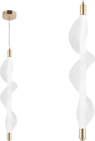 Lampada G008-1CP WHITE/GOLD