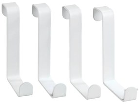 WENKO 23545100 - Gancio per porta 7,6 x 6 cm, bianco