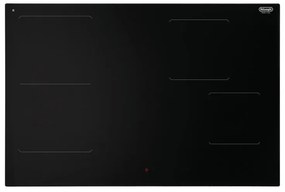 Piano cottura induzione 4 zone L 78 cm SLI 804 DE'LONGHI nero