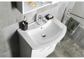 Aqualine - Lavabo da incasso ZERO 65x46 cm ceramica/bianco