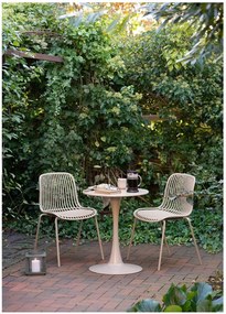 Tavolo da pranzo da giardino rotondo in metallo ø 60 cm Meira – House Nordic