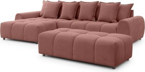 Poggiapiedi color terracotta Albane – Ropez