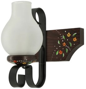 Brilagi - Applique da parete QUEEN 1xE14/40W/230V faggio/wengé