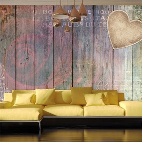 Fotomurale  Carved memories  Colore Blu, Dimensioni e Misure 100x70