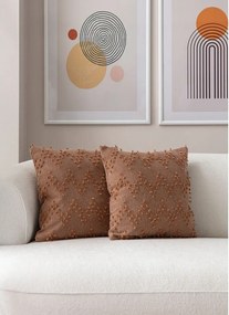 Federe decorative in set 2 pz 43x43 cm Tuffet – Mioli Decor