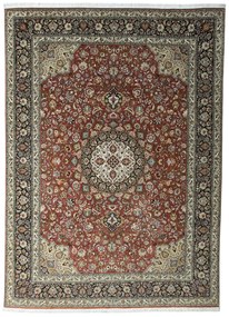 Tabriz Tappeto 260 x 350 Rosso (Iran) Annodato A Mano