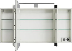 Specchio Contenitore Con Illuminazione Cassca PELIPAL bianco L 120 x H 67 x P 17 cm