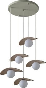 Osram - Lampadario a sospensione su cavo DECOR PEARL 5xG9/5W/230V beige