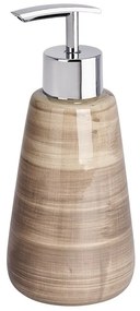 Dispenser per sapone marrone chiaro in ceramica 296 ml Pottery – Wenko