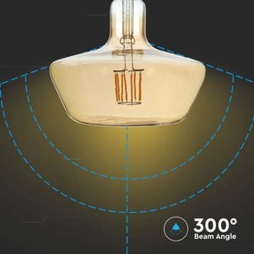 Lampadina LED FILAMENT T180 E27/8W/230V 1800K