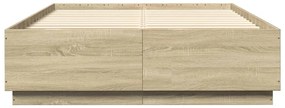 Giroletto rovere sonoma 140x200 cm in legno multistrato