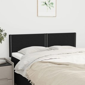Testiere 2 Pz Nere72x5x78/88 Cm İn Tessuto /