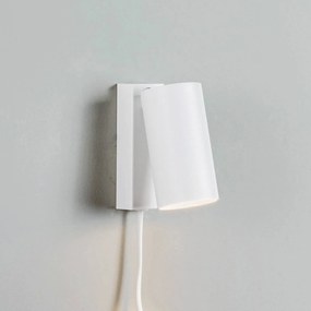Nowodvorski Lighting Faretto da parete Mono I con spina bianco