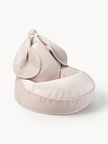 Pouf sacco per bambini in velluto Bunny