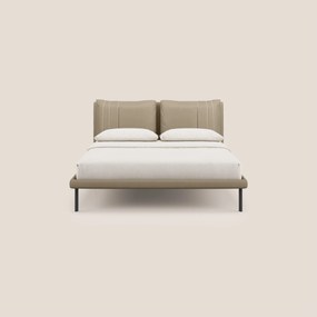 Giselle letto moderno con cuscini testata regolabili con tasche in microfibra impermeabile T11
