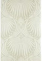 Farrow & Ball Carta da parati Lotus - Green Ground/ All White