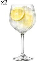 Set 2 calici Gin RCR Cristalleria Italiana
