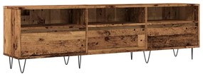 Mobile porta tv legno antico 150x30x44,5 cm legno multistrato