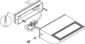 Eglo 99578 - Applique LED da esterno SORRONARO LED/10,5W/230V IP44