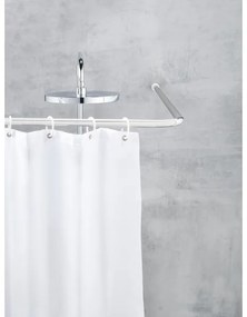 WENKO 19215100 - Supporto per barra UNIVERSAL 2x2 cm cromato/bianco