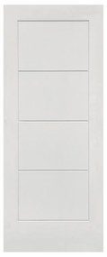 Anta per porta scorrevole Bent in mdf bianco L 93 x H 212 cm