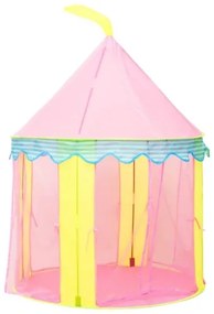 Tenda da Gioco per Bambini Rosa con 250 Palline 100x100x127 cm