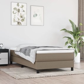 Giroletto Senza Materasso Tortora 90x190 Cm Tessuto /