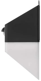 Applique a LED solare con sensore LUMI LED/3,7W IP65 nero