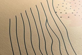Stampa su tela – Motivi moderni Peach Fuzz