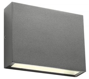 Redo 90376 - LED Applique da esterno KAMAL LED/4,4W/230V 3000K IP54 grigio