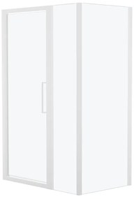 Pannello laterale per box doccia Wens L 40 x H 195cm, Sp. 6 mm vetro vetro senza finitura / trasparente