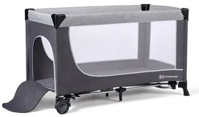 KINDERKRAFT SELECT - Culla da viaggio LEODY grigio