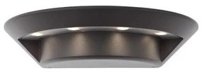 Redo 9407 - Applique a LED da esterno PLATE 4xLED/3W/230V 4100K IP54 antrac
