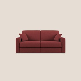 Best Divano letto matrimoniale in tessuto smacchiabile QuickClean T08 rosso