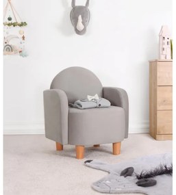 Poltroncina per bambini DORY grigia